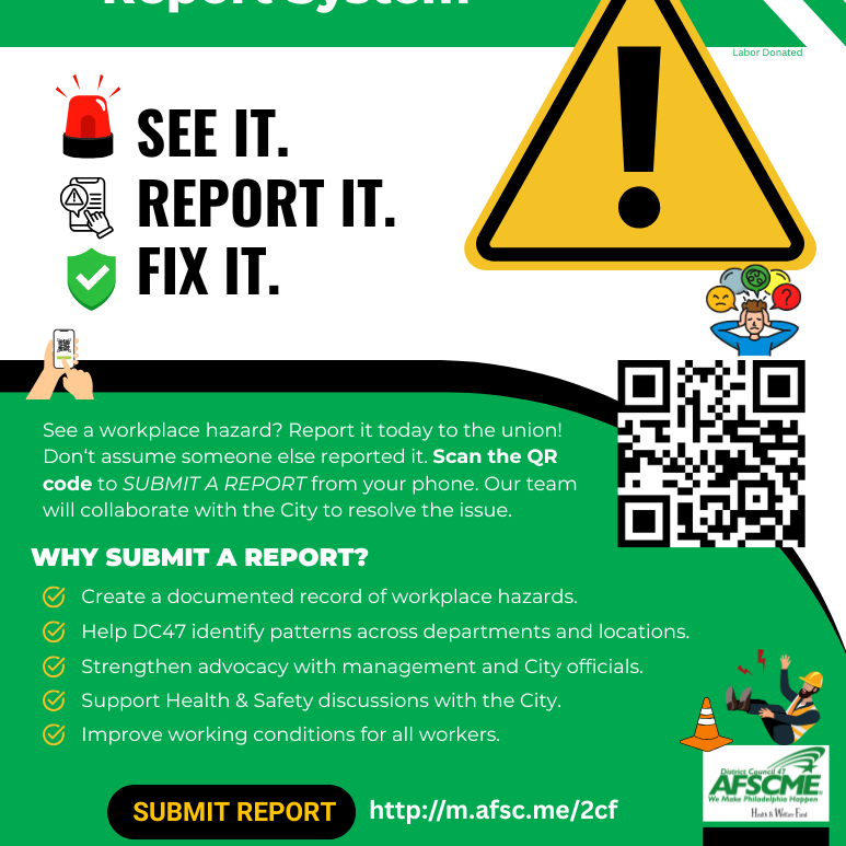 AFSCMEDC47-HWF-H&S-Report-System-Flyer-2026